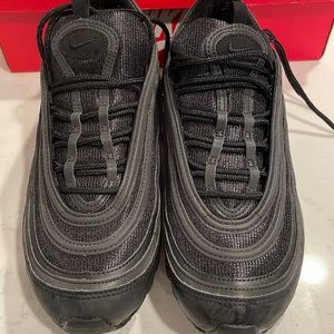 Nike air max 97 triple black - Men's size 9
